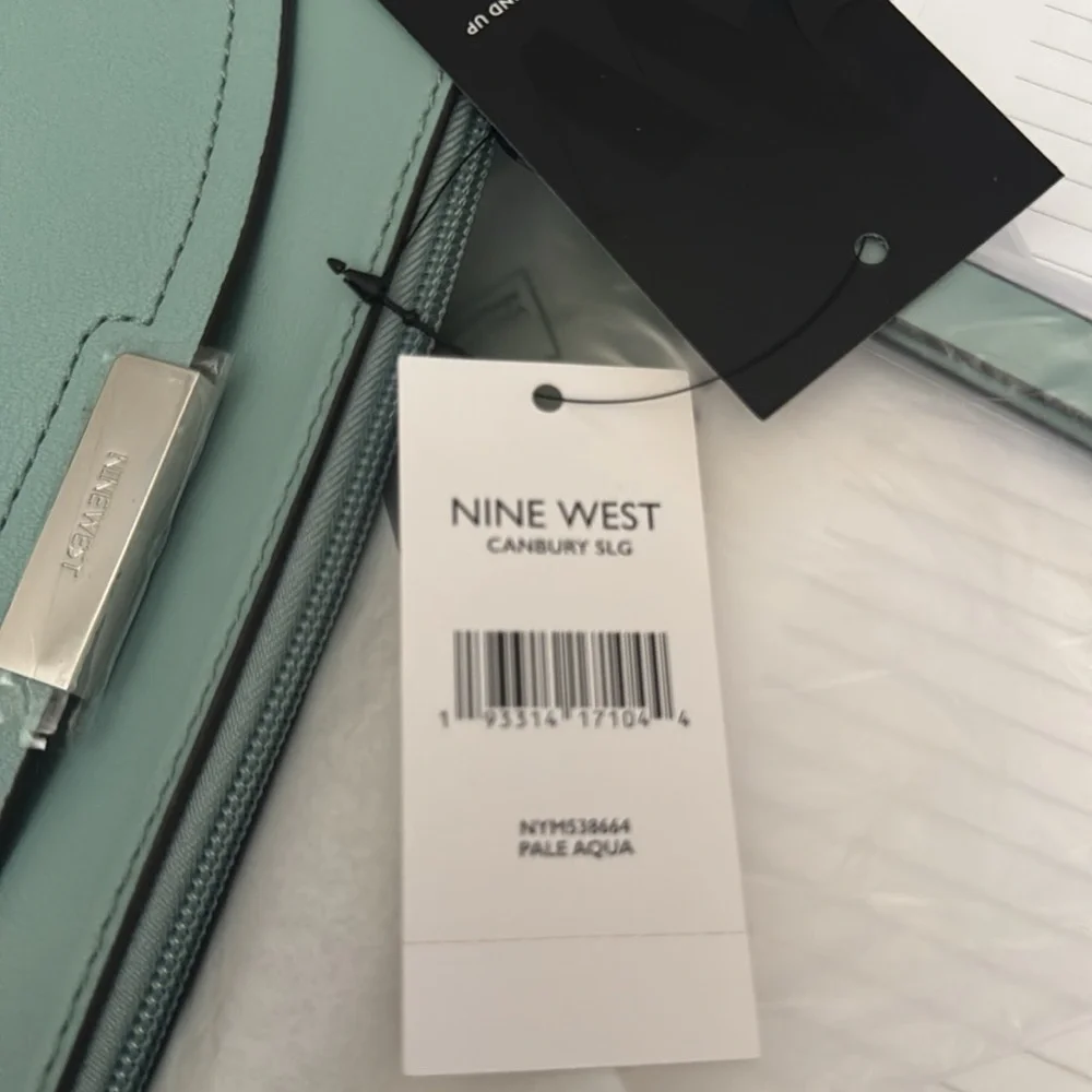 Nine West‎ Canbury Wristlet Pale Aqua